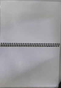 Kasto Notebook  Spiral Notebook Unruled - A4, White