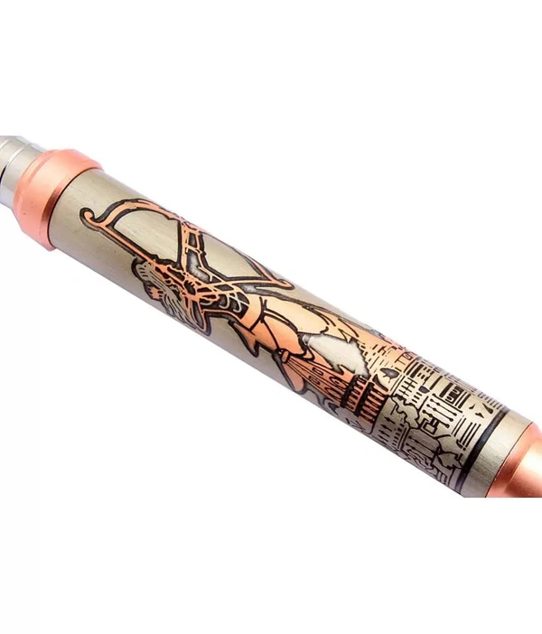 Jai Shree Ram Ji Special Edition Ball Pen Rose Gold - Blue