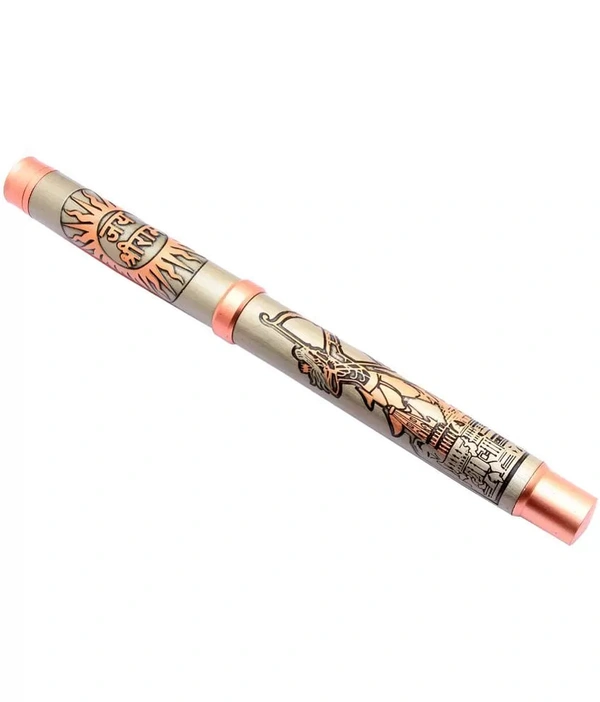 Jai Shree Ram Ji Special Edition Ball Pen Rose Gold - Blue