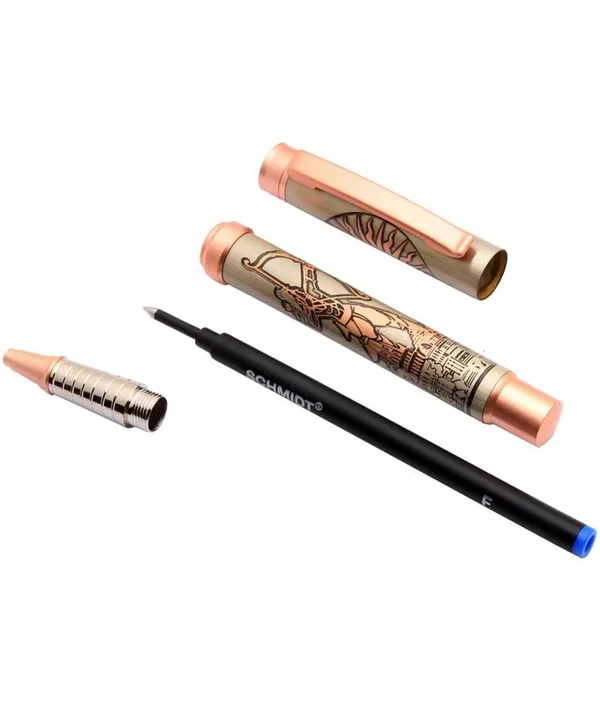 Jai Shree Ram Ji Special Edition Ball Pen Rose Gold - Blue