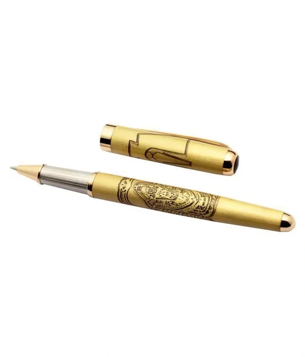 Tirupati Balaji Pen And Keychain Set - Blue