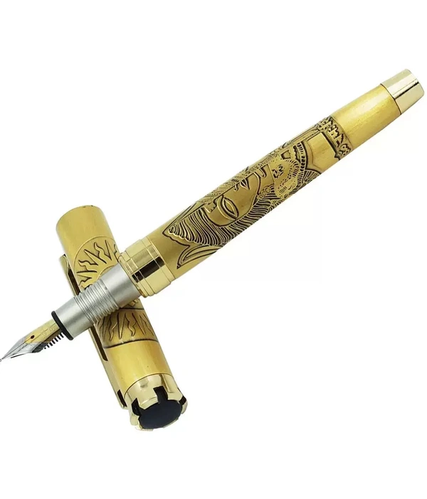 Lord Shiva Engraved Ball Pen