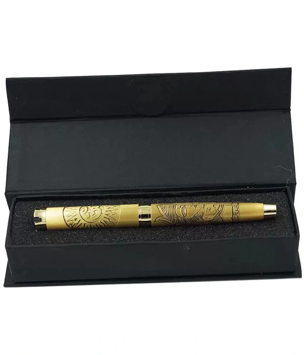Lord Shiva Engraved Ball Pen