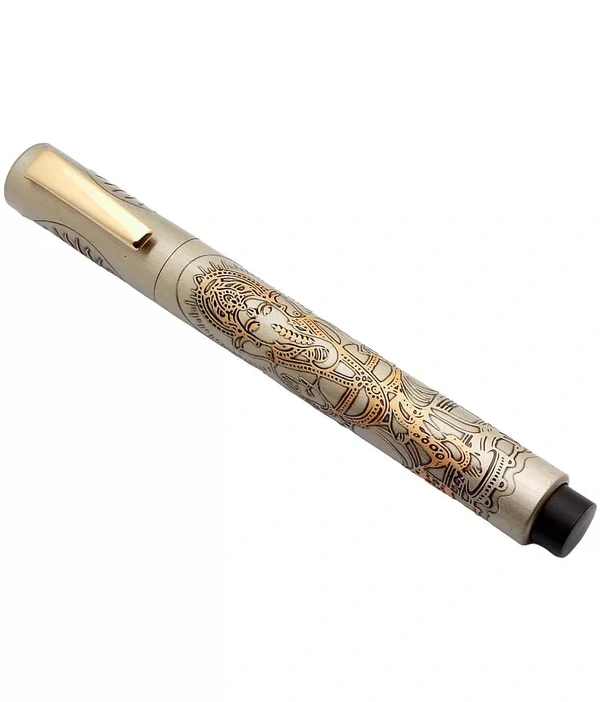 Loard Ganesh Ji Engraved Ball Pen