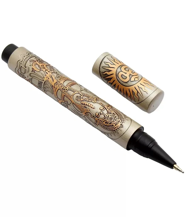 Loard Ganesh Ji Engraved Ball Pen