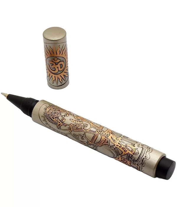 Loard Ganesh Ji Engraved Ball Pen