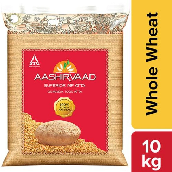 Aashirvaad Shudh Chakki Whole Wheat Atta  - 10kg