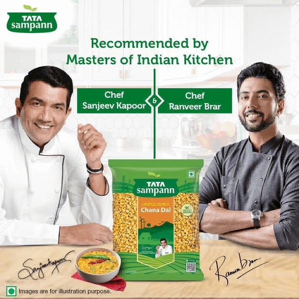 Tata Sampann Unpolished Chana Dal - 1kg