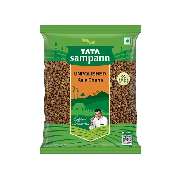 Tata Sampann Unpolished Kala Chana - 500g