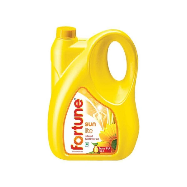 Fortune Sunlite Refined Sunflower Oil - 5 Lts