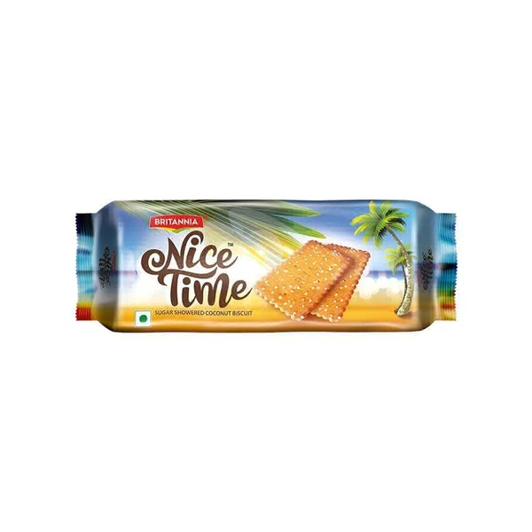 Britannia Nice Time Coconut Biscuit - 143g