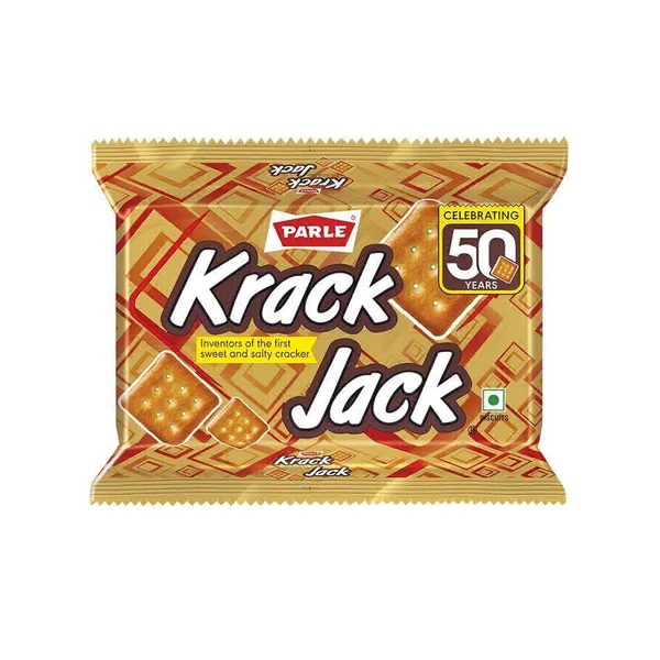 Parle Krackjack Crackers Sweet & Salty Biscuits - 200g