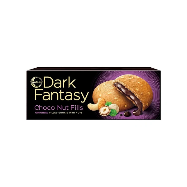 Sunfeast Dark Fantasy Choco Nut Fills Cookies - 75g