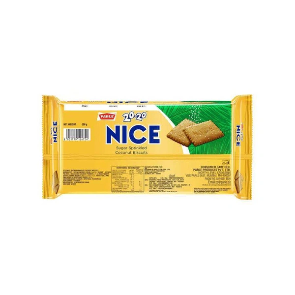 Parle 20-20 Nice Sugar Sprinkled Coconut Biscuit