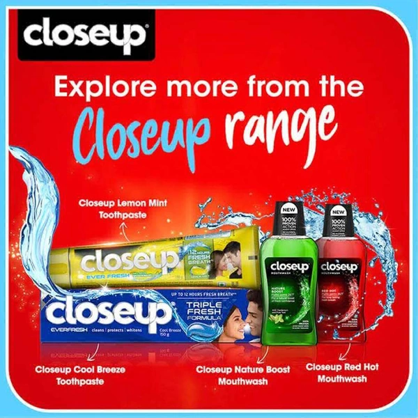 Closeup Everfresh+ Gel Toothpaste (Red Hot) - 150g