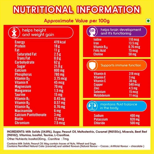 Complan Royale Chocolate Nutrition and Health Drink (500 g) - 500g