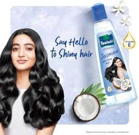 Parachute Advansed Jasmine Coconut Hair Oil With Vitamin E For Healthy Shiny Hair, Non-Sticky, - 300ml