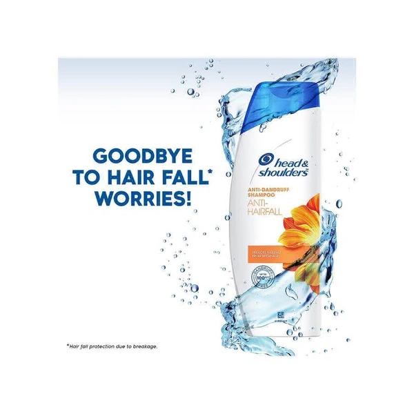 Head & Shoulders , Anti Dandruff Shampoo, Anti Hairfall, - 340ml