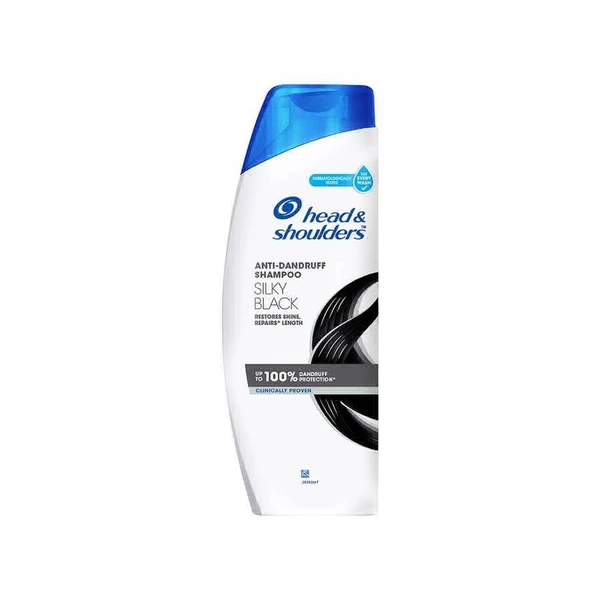 Head & Shoulders , Anti Dandruff Shampoo, Silky Black - 180ml