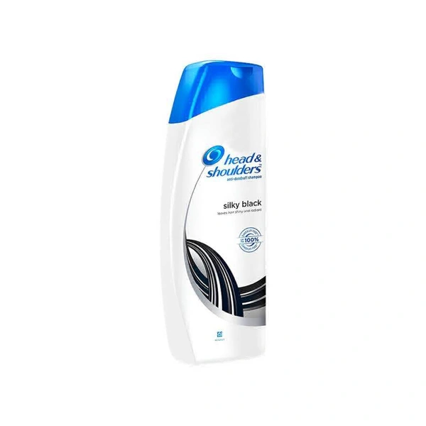 Head & Shoulders , Anti Dandruff Shampoo, Silky Black - 180ml
