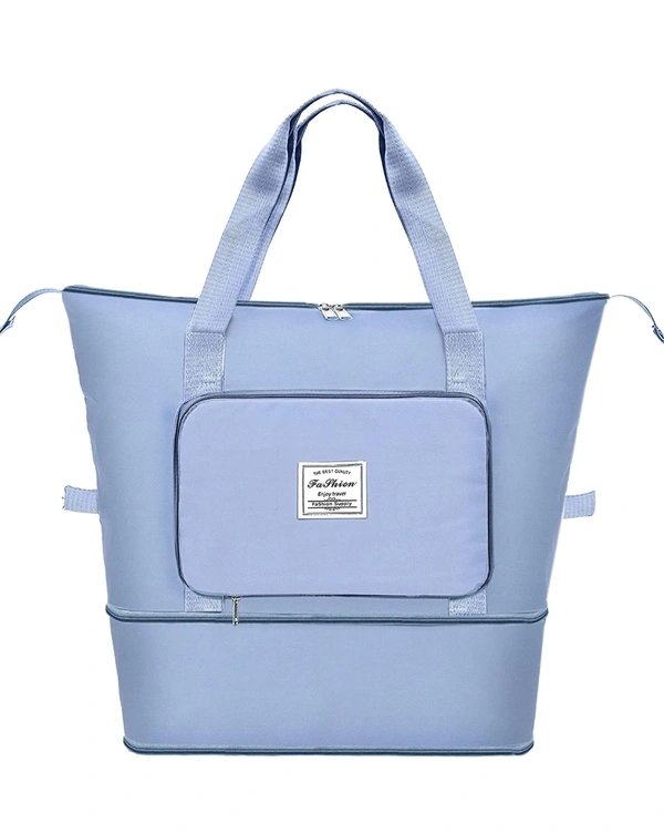 Folding Travel Bag  - Waterproof Satin Fabric, L