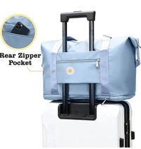 Folding Travel Bag  - Waterproof Satin Fabric, L