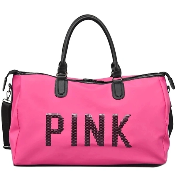 Cabin Duffle Bag  - Hot Pink, Polyester , Standard Cabin