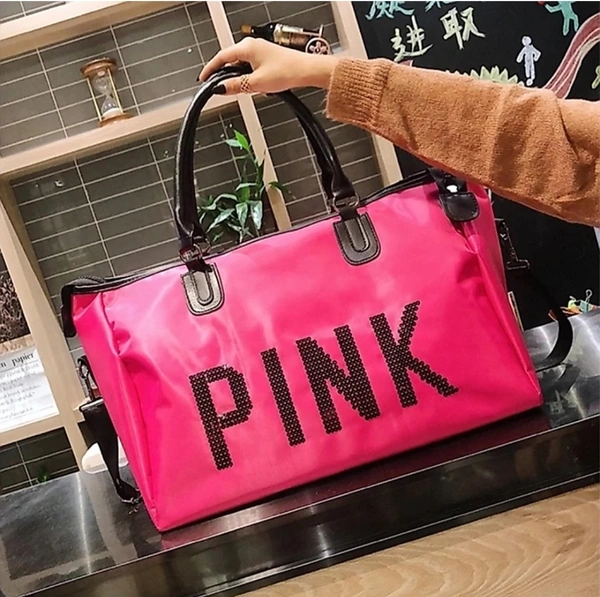 Cabin Duffle Bag  - Hot Pink, Polyester , Standard Cabin