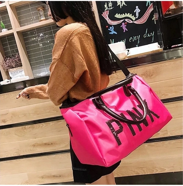 Cabin Duffle Bag  - Hot Pink, Polyester , Standard Cabin