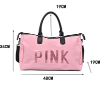 Cabin Duffle Bag  - Pink, Polyester , Standard Cabin
