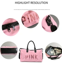 Cabin Duffle Bag  - Pink, Polyester , Standard Cabin