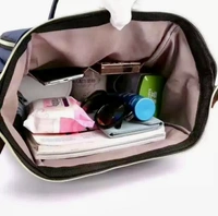 Baby Daiper Bag - Matty Fabric, 𝑩𝒍𝒂𝒄𝒌 