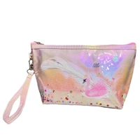 Elisha Makeup Pouches  - Dark Pink, PU Leather, 24*14*8