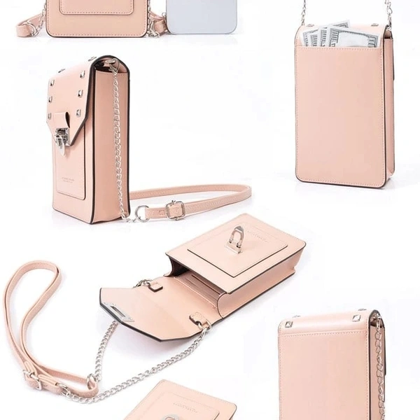 Tracey Smart Mobilesling Bag - Sisal, Pu Leather, 19*11*5