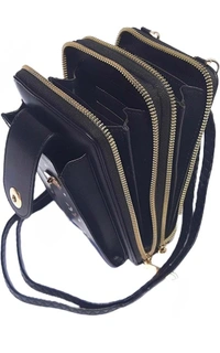 Eleen Mobile Sling Bag - Glacier, PU Leather, 18*12*8