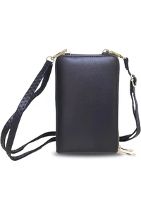Eleen Mobile Sling Bag - Glacier, PU Leather, 18*12*8
