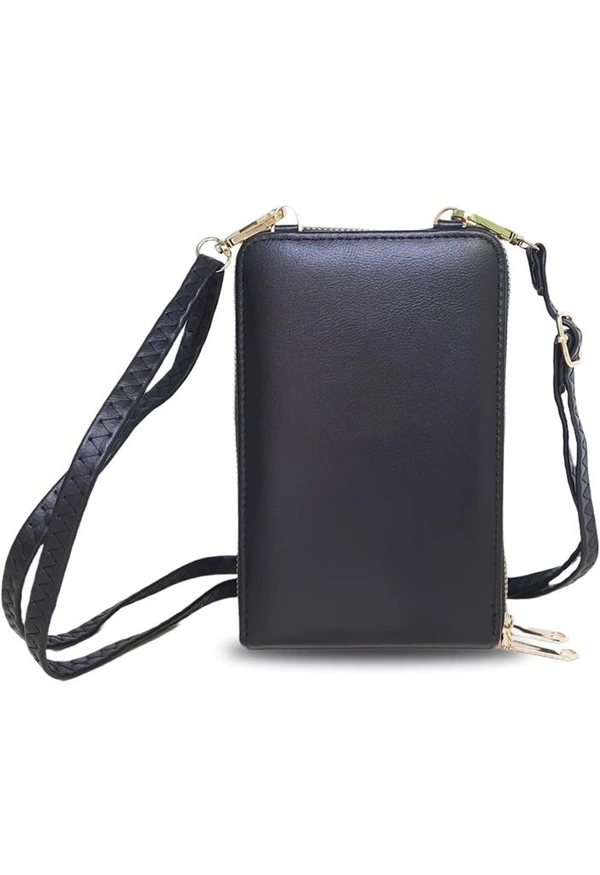 Eleen Mobile Sling Bag - Glacier, PU Leather, 18*12*8