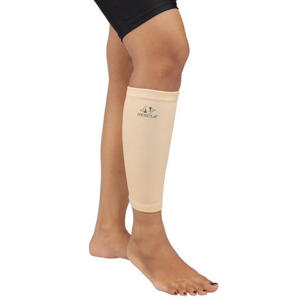 Nebula Orthosys ELASTIC 4 WAY CALF SUPPORT - XXL, Cream