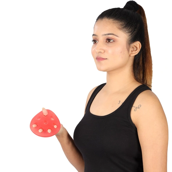 Nebula Orthosys GEL ROUND FINGER EXERCISER - MEDIUM - Universal, Red