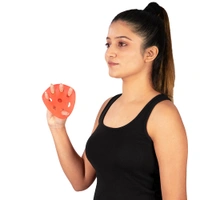 Nebula Orthosys GEL ROUND FINGER EXERCISER - MEDIUM - Universal, Red