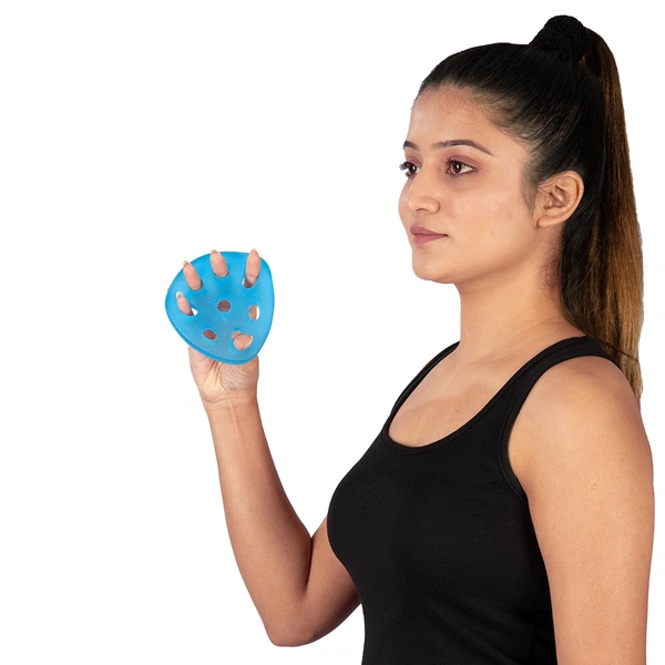 Nebula Orthosys GEL ROUND FINGER EXERCISER - HARD - Universal, Blue