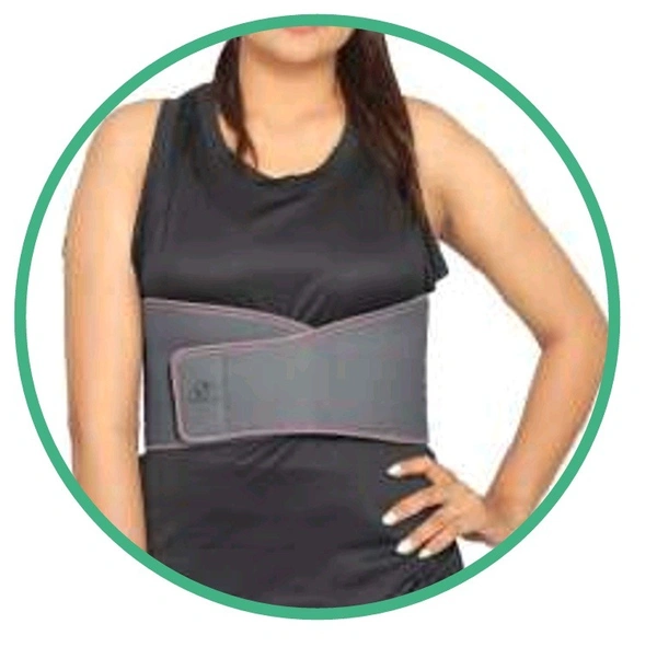 Nebula Orthosys ELASTIC FEMALE RIB SUPPORT - XXL, Black
