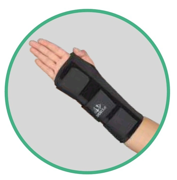 Nebula Orthosys ELASTIC COCK UP SPLINT - Universal, Black