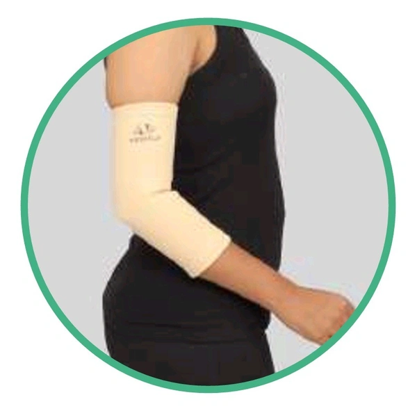 Nebula Orthosys ELASTIC 4 WAY TENNIS ELBOW CAP - XL, Cream