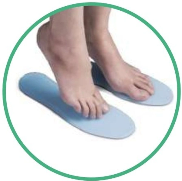 Nebula Orthosys GEL PLAIN INSOLE (PAIR) - Large