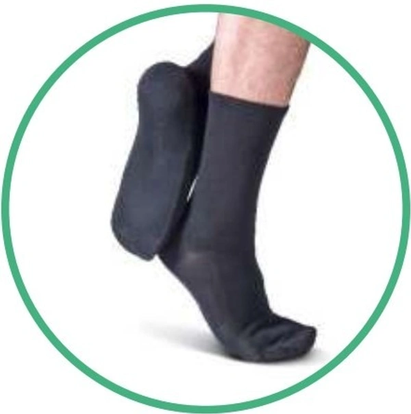 Nebula Orthosys GEL PLAIN INSOLE WITH SOCKS (PAIR) - Large