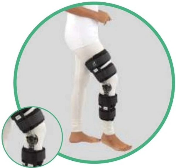 Nebula Orthosys ROM KNEE BRACE 18" - Universal, Black