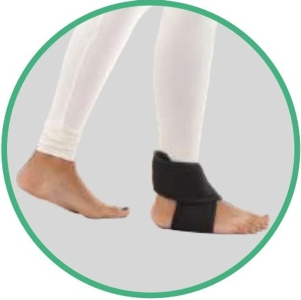 Nebula Orthosys PREMIUM ANKLE BINDER (FIG.OF 8) - Universe, Black