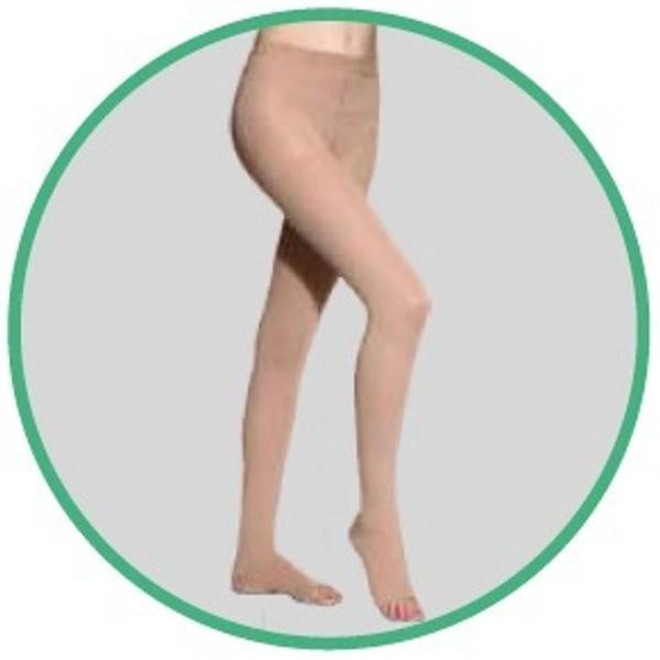Nebula Orthosys COMPRESSION STOCKING (PANTYHOSE OPEN TOE) - Large CCL2