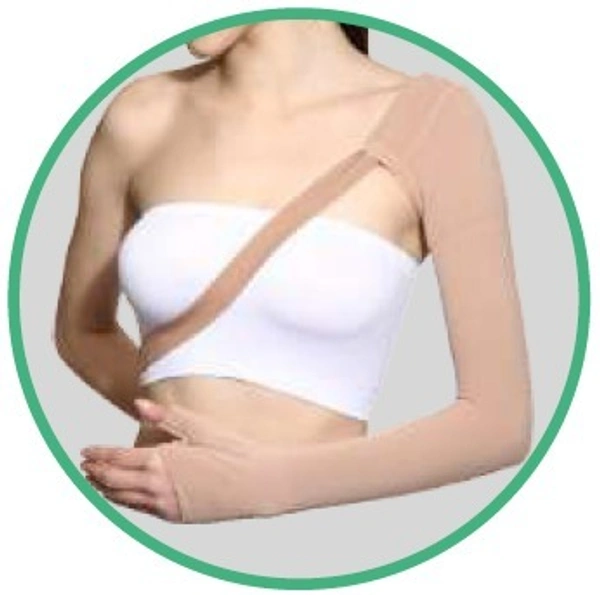 Nebula Orthosys COMPRESSION ARM SLEEVE (WITH A BELT & HAND PORTION)  - Large CCL2